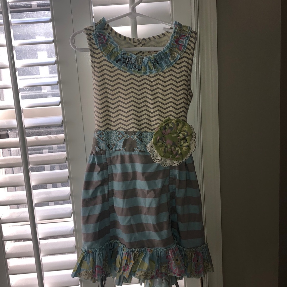 Mustard Pie Sleeveless Dress